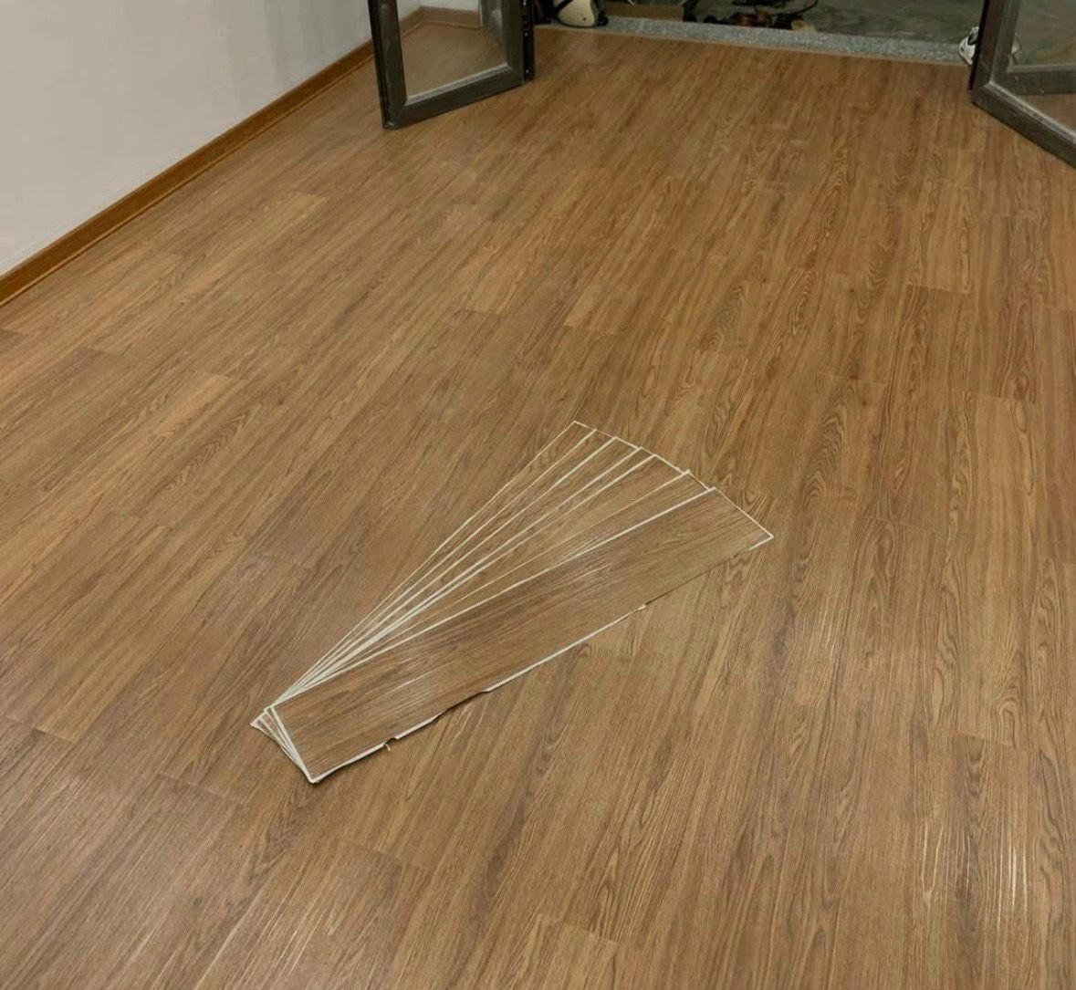 PVC de sol 80 x 16 cm